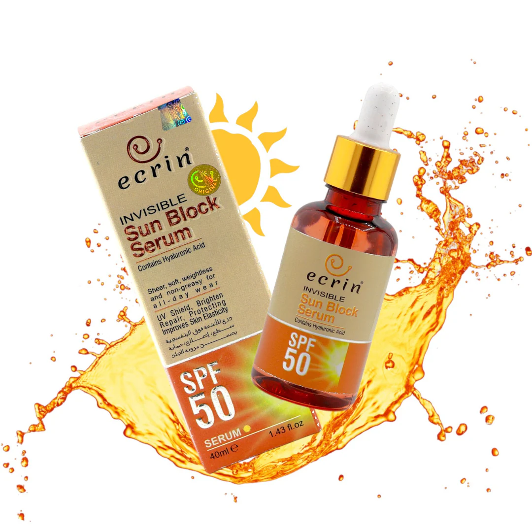 Ecrin Sun Block Serum - No white cast - 40ml - Get Incredible Results - Image 4